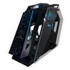 Gabinete Gamer Modelo IR02, Micro ATX/Mini-ATX, Panel Lateral de Cristal Templado, 4 Ventiladores Incluidos, ARGB, Sin Fuente de Poder, Color Negro, XZEAL XZGAIRRGBB