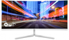 Monitor Curvo Ultra Wide FHD 29.5", Resolución 2560 x 1080, 1 ms, FreeSync/G-SYNC, 100Hz, HDMI, Blanco, QIAN QMC-VA30-01