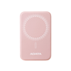 Power Bank (Cargador Portátil Inalámbrico), 1 x USB (H) 1x USB-C (H), Capacidad: 5,000 mAh, Color Rosa, ADATA PR050-11PK