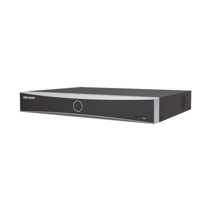 NVR 12 MP (4K), 8 Canales IP, 8 Puertos PoE+, Soporta Cámaras con AcuSense, 1 Bahías HDD, HDMI en 4K, HIKVISION DS-7608NXI-K1/8P(B)