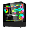 Gabinete BALAMRUSH Tank Super 9200 TB, Ventana RGB, Midi-Tower, ATX/Micro-ATX/ITX, USB 3.0/2.0, sin Fuente, 3 Ventiladores RGB Instalados, Color Negro, ACTECK BR-938723