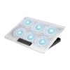 Base Enfriadora para Laptops hasta 16", USB, Con 6 Ventiladores 2500RPM, Color Blanco, ACTECK AC-936163