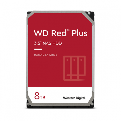 Disco Duro para NAS, WD Red Pro 3.5'', 8TB, SATA III, 6Gbit/s, 5640RPM, 256MB Caché, WESTERN DIGITAL WD80EFPX