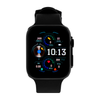 Smartwatch Cuadrado IP67, Bluetooth, Pantalla AMOLED 1.78" Táctil, Color Negro, Compatible con iOS & Android, VORAGO SW-500