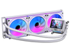 Sistema de Enfriamiento Líquido Artico, 360mm, ARGB, 3x120mm, 600-1800RPM, Color Blanco, NACEB NA-0657B