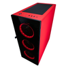 Gabinete Balam Rush THINOS, Ventana RGB, FULL-Tower, ATX/EATX/Micro-ATX/Mini-ITX, USB 3.0/2.0, sin Fuente, 4 Ventiladores ARGB Instalados, Color Negro/Rojo, ACTECK BR-932257