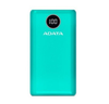 Power Bank (Cargador Portátil), 2 x USB (H) 1x USB-C (H), Capacidad: 20,000 mAh, Color Verde, ADATA AP20000QCD-DGT-CGN