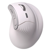 Ratón (Mouse) Óptico Ergonomico Virtuos Fitt Pro MI770, Interfaz USB, Inalámbrico/Bluetooth, Color Blanco, ACTECK AC-936217