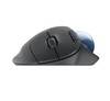Ratón (Mouse) Ergonómico Óptico Trackball Ergo M575S, Inalámbrico, Bluetooth/USB, 2000DPI, Color Grafito, LOGITECH 910-007031