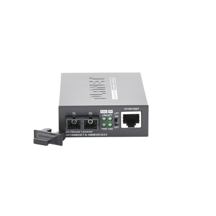 Convertidor de Medios 1000 Mbps UTP/Fibra Optica Mono-Modo, hasta 20 Km, Conector SC, PLANET GT-802S