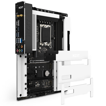 Tarjeta Madre (Mobo) ATX N7 Z790, Chipset Intel Z790, para Intel 12/13/14va Gen Socket 1700, 4xDDR5, Integrado: AudioHD, Red, USB 3.1 y SATA 3.0, M.2, ATX, HDMI, Color Blanco NZXT N7-Z79XT-W1