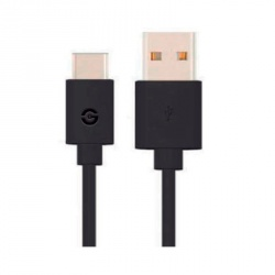 Cable de Datos Getttech USB-A – USB-C (M-M), Longitud 1.5 Metro, Color Negro, QIAN JL-3513