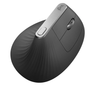 Ratón (Mouse) MX Vertical Ergonómico, 4 Botones, Inalámbrico, Bluetooth, Batería Recargable, LOGITECH 910-005449