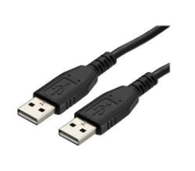 Cable de Datos USB 2.0 (Macho-Macho), 0.5m, Longitud, Color negro, GIGATECH CU-005