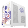 Gabinete Gamer, White Storm 5, Mini-Tower, Micro ATX/Mini-ATX, Panel Lateral de Cristal Templado, 2 Ventiladores Incluidos, RGB, No Incluye Fuente de Poder, Color Blanco, OCELOT WHITE STORM 5