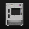 Gabinete Gamer, Mini-Tower, Micro ATX/Mini-ATX, Panel Lateral de Cristal Templado, 3 Ventiladores Incluidos, RGB, No Incluye Fuente de Poder, Color Blanco, OCELOT GLASS EW7
