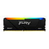 Memoria RAM DIMM FURY Beast RGB, DDR4 PC4-28800 (3600MHz), 32GB, CL18, XMP, KINGSTON KF436C18BB2A/32
