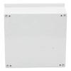 Gabinete de Poliéster IP65 Uso en Intemperie (400 x 400 x 200 mm) con Placa Trasera Interior de Plástico (Incluye Chapa y Llave), PRECISION PST-4040-20P