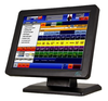 Monitor Touch 15" LCD, Para Punto de Venta, USB, Color Negro, Resolución Máx. 1024 x 768, EC LINE EC-TS-1510