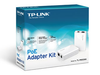 Kit Adaptadores PoE, Inyector + Splitter, Plug and Play, Hasta 100 Metros, TP-LINK TL-POE200