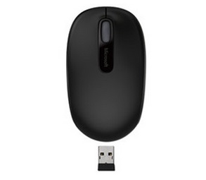 Ratón (Mouse) Óptico Inalámbrico Wireless Mobile 1850, USB, Color Negro, MICROSOFT U7Z-00008