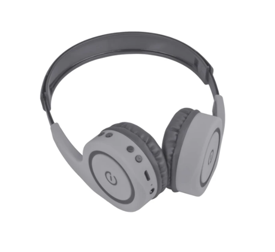 Aud fonos con Micr fono Easy Line On Ear Inal mbricos Bluetooth Color Gris PERFECT CHOICE EL 995265