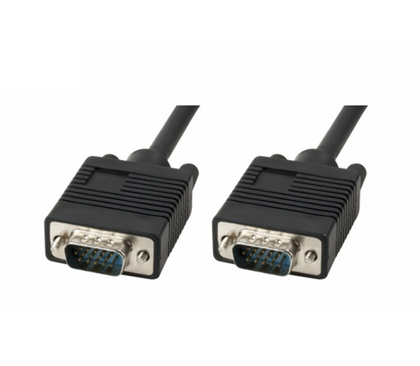 Cable de Video VGA DB15 (M-M), Color Negro, Longitud 1.8 Metros, XTECH XTC-308