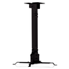 Soporte Fijo de Techo P/ Proyectores, Largo Ajustable 43 a 65 Centímetros, Soporta 25 Kilos, Color Blanco, GHIA STV-20
