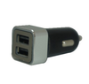 Cargador Para Auto, 2 x USB (H) (5V/2.4A), Color Negro, NACEB NA-602