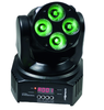 Lámpara LED (Mini Cabeza Móvil) DMX, RGBW, Potencia 50W, Color Negro, SCHALTER S-MOBMINI4