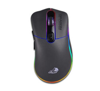 Ratón (Mouse) Gamer Dragon XT, Iluminación RGB, USB, Color Negro, NEXTEP NE-480
