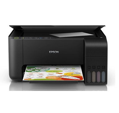 Impresora Multifuncional EcoTank L3150, Inalámbrica, Imprime, Copia, Escanea, Tecnología de inyección de tinta MicroPiezo de 4 colores (CMYK), EPSON C11CG86301
