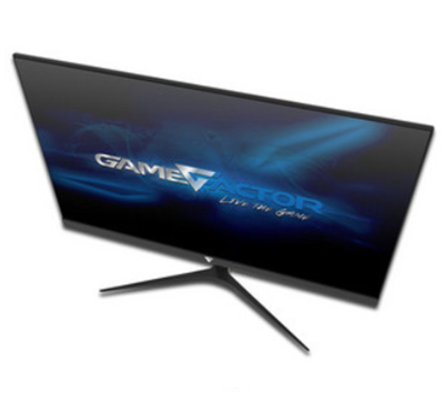 Monitor Gamer LED 24.5” Gamer Factor, Resolución 1920 x 1080, 1x DisplayPort, 3x HDMI, Color Negro, 144Hz, VORAGO MG600