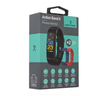 Smartband Action Band II Fitness Monitor, Touch, BT 4.1, Android 9.0/iOS 9.3, Contador de Pasos, Monitor Cardiaco, Bandas Colores Negro/Azul/Rojo, PERFECT CHOICE PC-270027