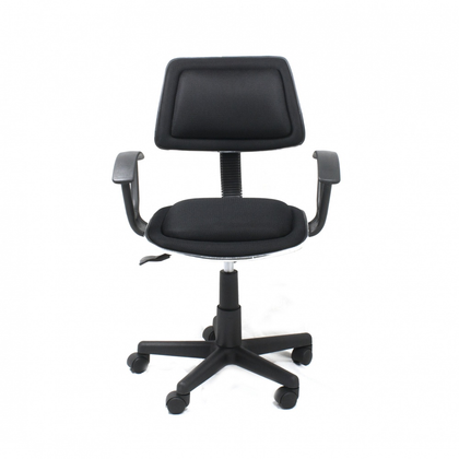 silla de malla con respaldo alto ajustable, reposabrazos giratoria  ejecutiva, cómoda silla de computadora para oficina en casa (negro) - IMCESA