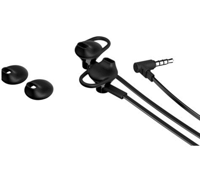 Audífonos Con Micrófono, Alámbricos (3.5 mm), Color Negro, HP X7B04AA#ABL