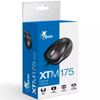 Ratón (Mouse) Óptico, Alámbrico (USB), Hasta 1000 DPI, 3 Botones, Color Negro, XTECH XTM-175