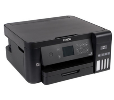 Impresora Multifuncional Todo-En-Uno EcoTank L6161, Impresora, Copiadora y Escáner, Tanques de Tinta, Wi-Fi, Ethernet, USB, EPSON C11CG21301