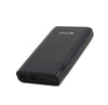 Power Bank (Cargador Portátil ), 2 x USB (H) (5V/1A - 5V/2.1A), Capacidad: 10,000 mAh, Color Negro, NACEB NA-0703