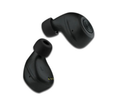 Audífonos Inalámbricos SX60 IN-EAR, Bluetooth 5.0, True Wireless, con Micrófono, Hasta 3.5 Hrs de Uso Continuo, Color Negro, Estuche, ACTECK AC-929752