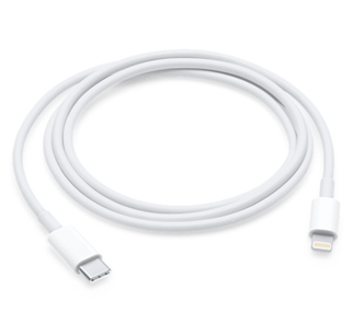 Cable USB-C (Tipo C) - Lightning, Longitud de 1 Metro, APPLE MK0X2AM/A