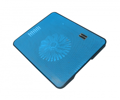 Cooling Stand (Base de Enfriamiento) Para Laptop, 1 Ventilador, Color Azul, Soporta Hasta 15