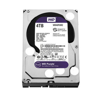 Disco Duro Interno WD Purple, Capacidad 4TB (4,000GB), F. F. 3.5