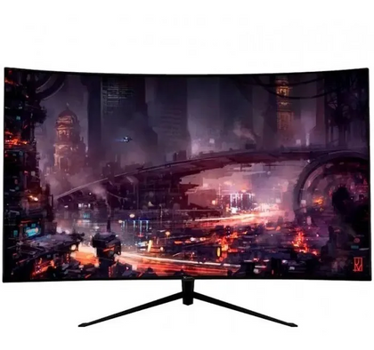 Monitor Gamer Curvo LED 27” Modelo XZ4010, Full HD (1920x1080), 1x DP, 1x HDMI, Color Negro, 165Hz, XZEAL XZMXZ40B