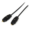 Cable de Audio Digital TosLink (M - M), Longitud 3.0 Metros, Color Negro, STARTECH THINTOS10