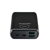 Power Bank (Cargador Portátil), 2 x USB (H) 1x USB-C (H), Capacidad: 20,000 mAh, Color Negro, ADATA AP20000QCD-DGT-CBK