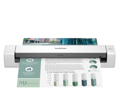 Escáner Portátil, Dúplex (Doble Cara), Documentos A4 a Color y Monocromo 15hpm / 30ppm en A4 a 300 ppp, BROTHER DS740D