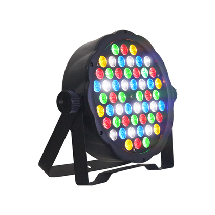 Lámpara LED (Cañon) DMX, RGBW, Potencia 180W, Chasis de Plástico, Color Negro, SCHALTER S-PAR049