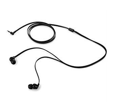Audífonos 100 IN-EAR, Alámbricos (3.5mm), Color Negro, Longitud del Cable 1.24 Metros, HP 1KF54A6#ABL