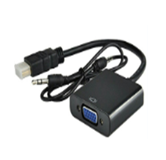 Adaptador de Video HDMI - VGA (M-H), C/ Cable de Audio 3.5mm, GIGATECH ADP-010